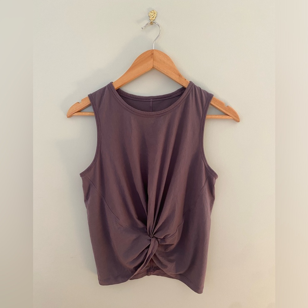 lululemon athletica Breeze Through Purple Tank Top